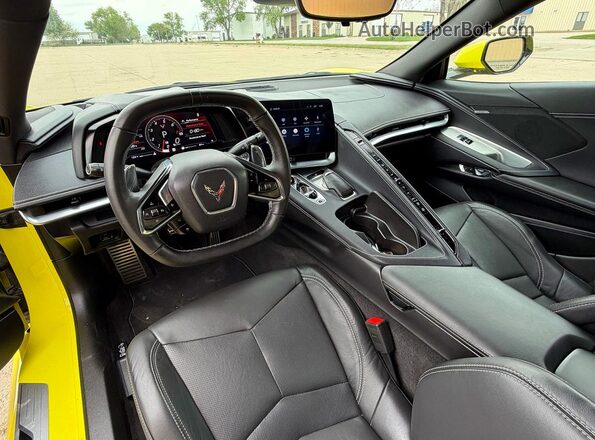 1G1YA3D44R5102702 2024 CHEVROLET CORVETTE Желтый Вид щитка приборов