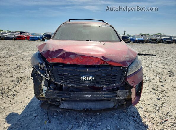 5XYPG4A59KG591650 2019 KIA SORENTO Red 