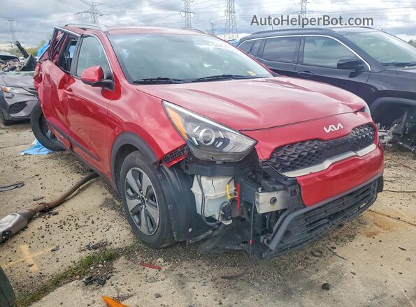 KNDCB3LC7N5534802 2022 KIA NIRO Red Vista frontal