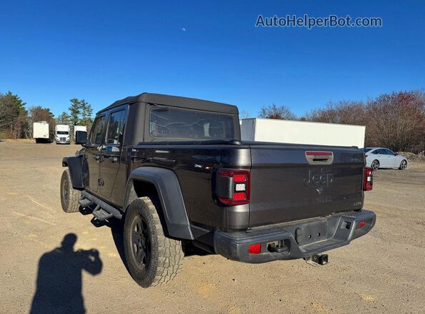1C6HJTAG6ML531034 2021 JEEP GLADIATOR Черный Передняя правая четверть