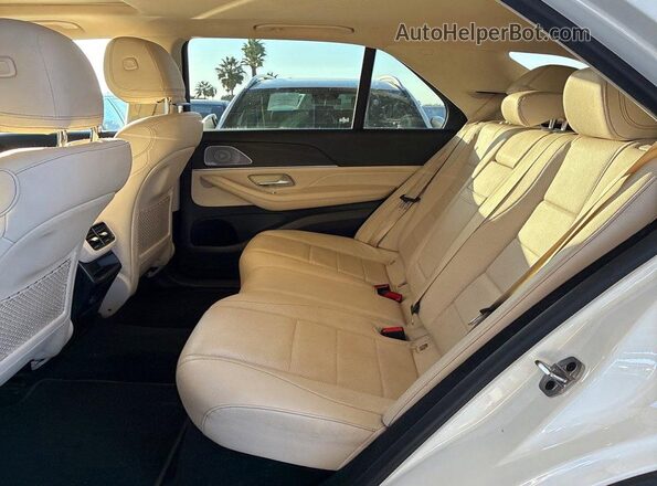 4JGFB4JB5MA458009 2021 MERCEDES-BENZ GLE White Вид салону спереду