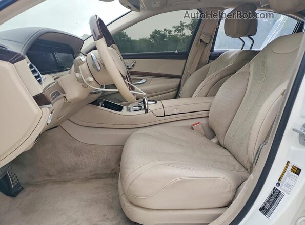 WDDUG8CB6GA206684 2016 MERCEDES-BENZ S-CLASS White 