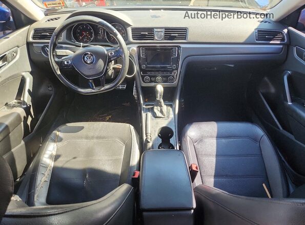 1VWDT7A37HC031165 2017 VOLKSWAGEN PASSAT Синий 