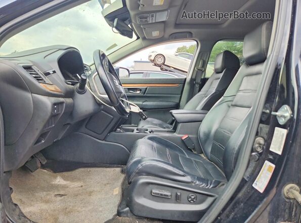 7FARW2H87JE102026 2018 HONDA CR-V Black წინა პანელის ხედი