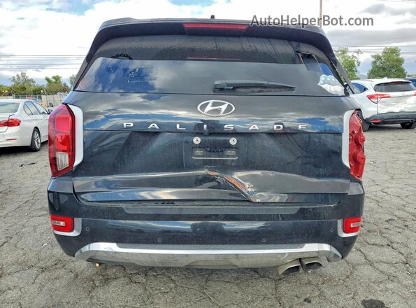 KM8R54HEXLU120672 2020 HYUNDAI PALISADE Black Սալոնի դիմացի տեսք
