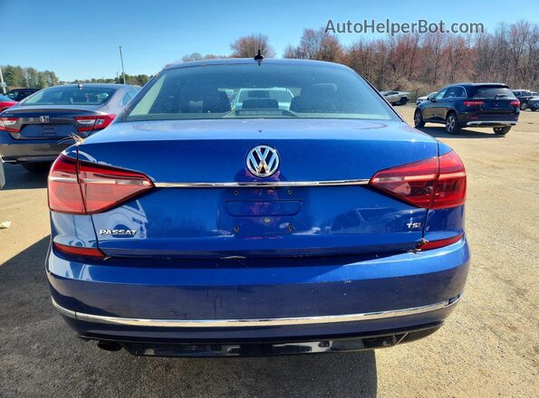 1VWDT7A37HC031165 2017 VOLKSWAGEN PASSAT Синий 