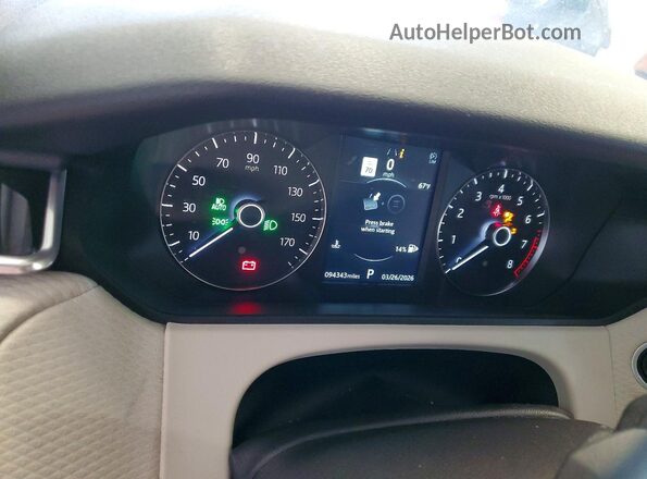 SALYB2FV1LA260152 2020 LAND ROVER RANGE ROVER Black Vista de los asientos traseros