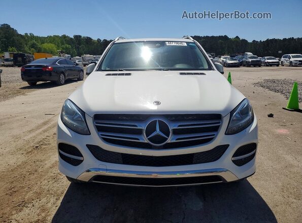 4JGDA5JB1JB030668 2018 MERCEDES-BENZ GLE White Вид ззаду