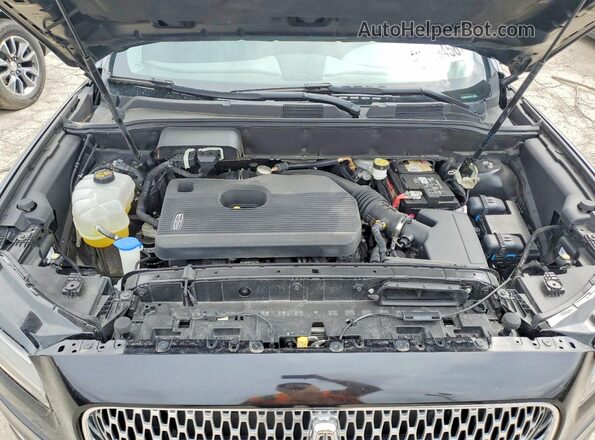 2LMPJ8K98LBL02628 2020 LINCOLN NAUTILUS Black Widok naklejki z numerem VIN