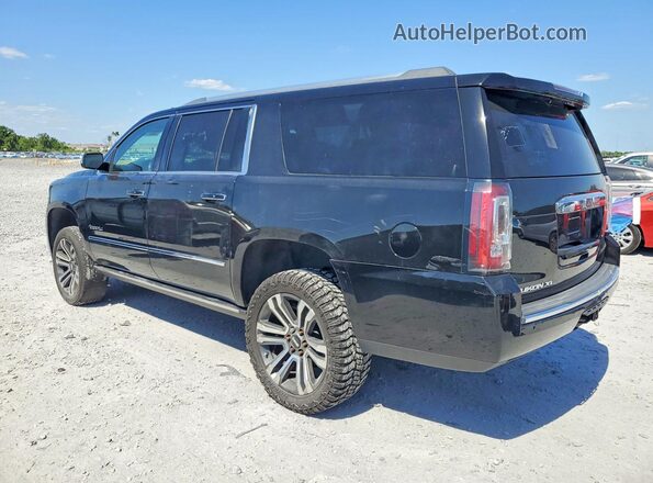 1GKS1HKJ6JR224689 2018 GMC YUKON Черный Задняя правая четверть