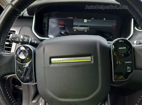 SALWR2SU6LA705243 2020 LAND ROVER RANGE ROVER Black Rear interior view