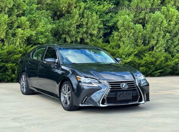 JTHBZ1BL6HA010841 2017 LEXUS GS Gray Задня ліва чверть