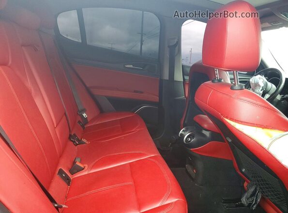 ZASPAKBN9M7D18820 2021 ALFA ROMEO STELVIO Black Widok komory silnika