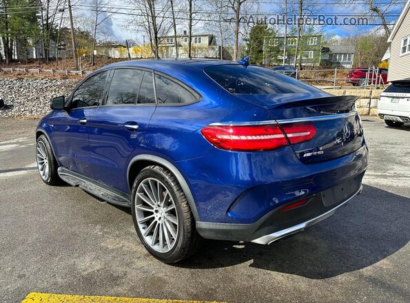 4JGED6EB4KA139998 2019 MERCEDES-BENZ GLE-CLASS Синий 