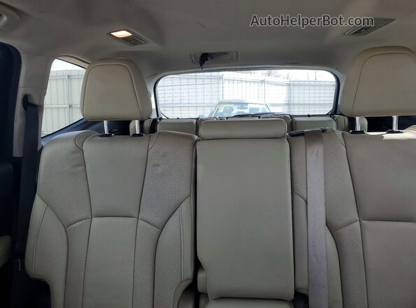 4S4WMAJD1K3458522 2019 SUBARU ASCENT Синий Вид задней части салона