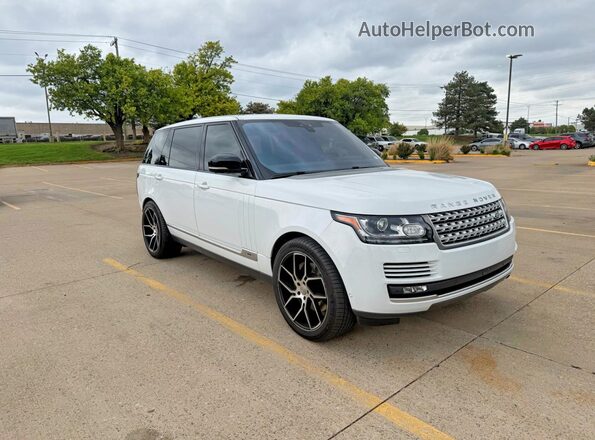 SALGS5FE1HA328485 2017 LAND ROVER RANGE White Tył lewy