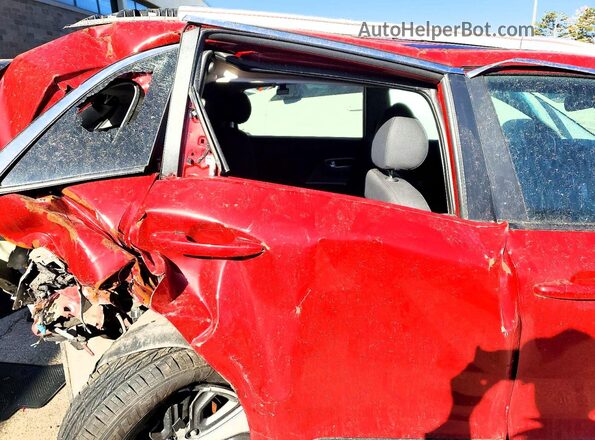 KNDCB3LC7N5534802 2022 KIA NIRO Red Vista del compartimento del motor
