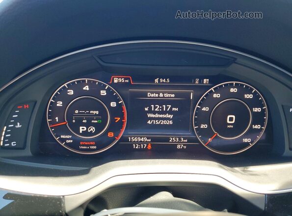 WA1VAAF70KD028769 2019 AUDI Q7 Black 