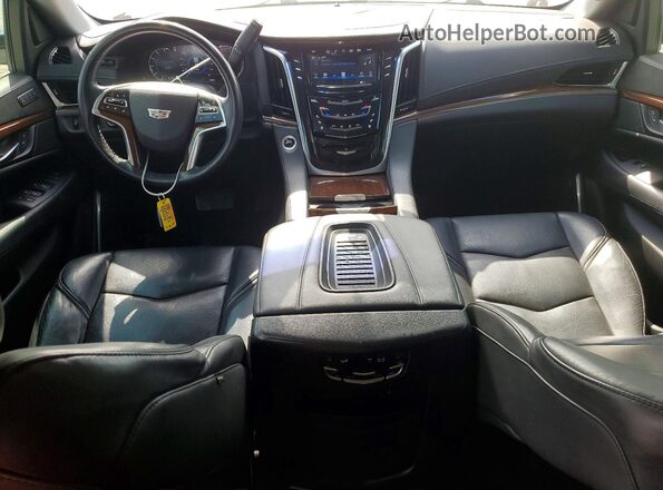 1GYS4CKJ9KR127049 2019 CADILLAC ESCALADE Белый Вид щитка приборов