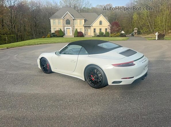 WP0CB2A91HS156001 2017 PORSCHE 911 White წინა მარჯვენა