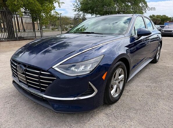 5NPEG4JA4MH074658 2021 HYUNDAI SONATA Blue 