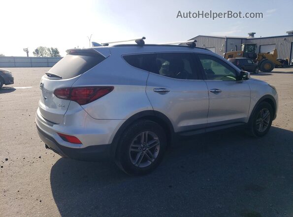 5XYZU3LB7JG509850 2018 HYUNDAI SANTA FE Silver Delantero derecho