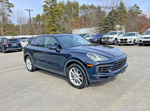 WP1AA2AY3KDA00814 2019 PORSCHE CAYENNE Blue Tył prawy