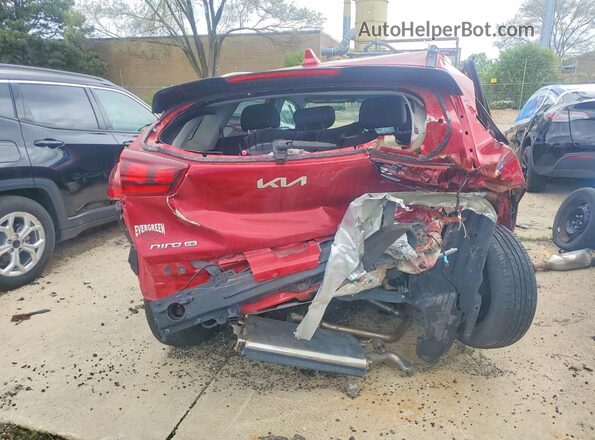 KNDCB3LC7N5534802 2022 KIA NIRO Red Vista interior delantera