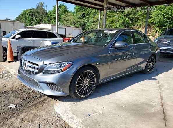 W1KWF8DB7MR620788 2021 MERCEDES-BENZ C Gray Задня ліва чверть