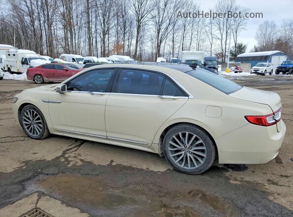 1LN6L9SK9J5601251 2018 LINCOLN CONTINENTA Beige 