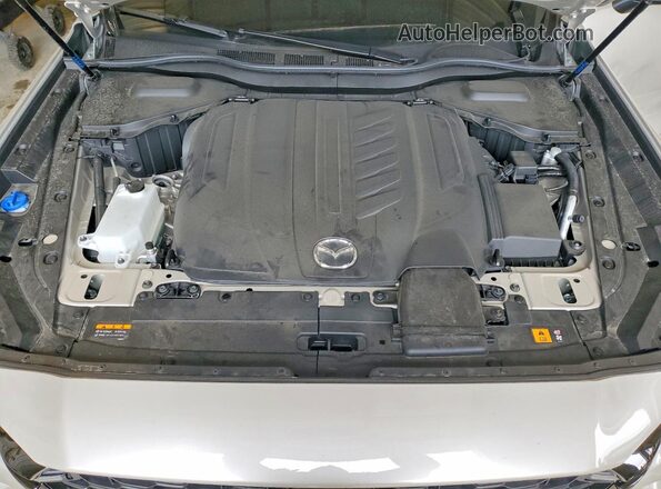 JM3KKCHD2T1353518 2026 MAZDA CX-90 Beige ძრავის განყოფილების ხედი