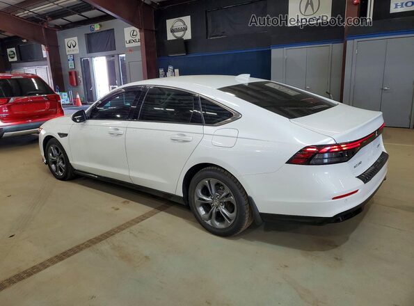 1HGCY2F60PA016895 2023 HONDA ACCORD White Trasero izquierdo