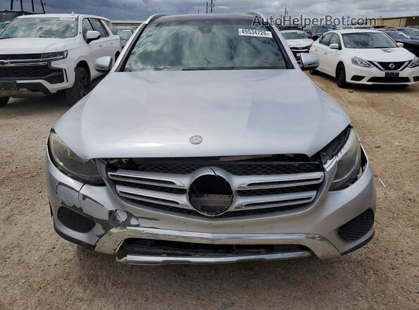 WDC0G4JB1GF106154 2016 MERCEDES-BENZ GLC-CLASS Silver Widok z tyłu