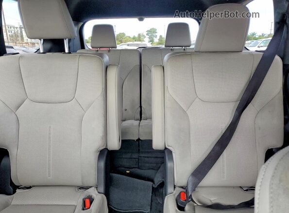 5TDAAAA66RS001559 2024 LEXUS TX 350 LUX Silver Вид задньої частини салону