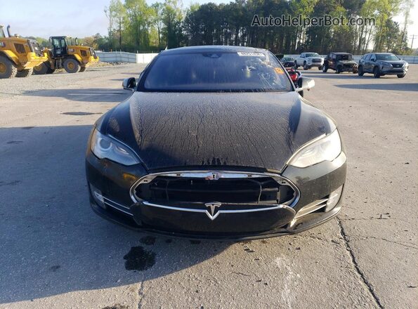 5YJSA1E13GF120884 2016 TESLA MODEL S Black Vista trasera