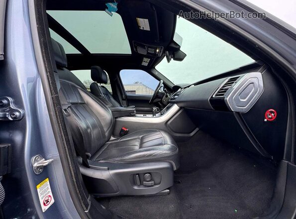 SALWR2RVXKA823843 2019 LAND ROVER RANGE Blue Vista trasera