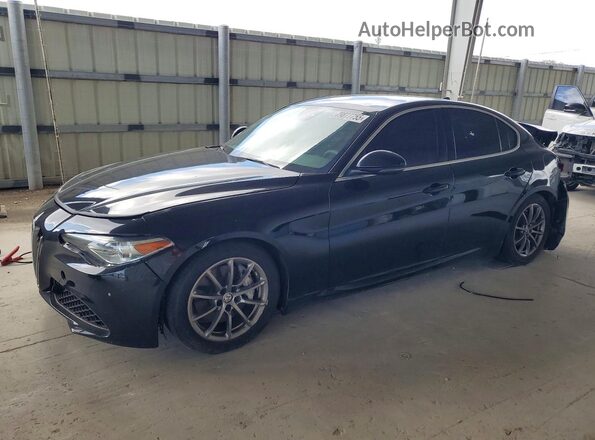 ZARFAEBN1J7593122 2018 ALFA ROMEO GIULIA Black 