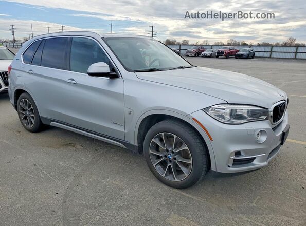 5UXKT0C33H0V95734 2017 BMW X5 Silver Vista frontal