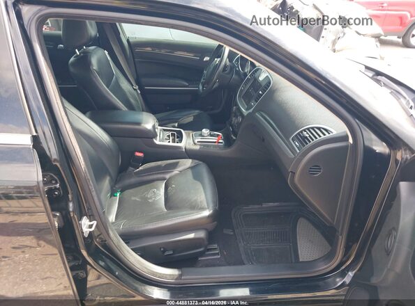 2C3CCAAG9LH171985 2020 CHRYSLER 300 Black წინა სალონის ხედი