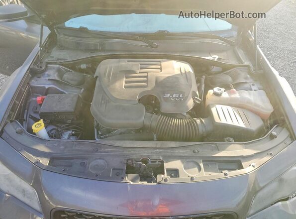 2C3CCABG0PH585211 2023 CHRYSLER 300 Серый Вид задней части салона