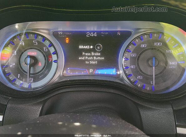 2C3CCABG1KH559810 2019 CHRYSLER 300 Black Вид задніх сидінь