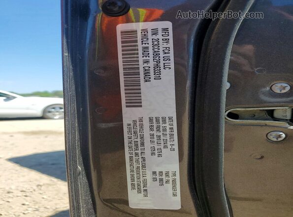 2C3CCABG2PH633310 2023 CHRYSLER 300 Gray Widok komory silnika