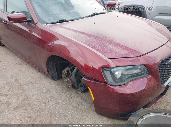 2C3CCABG3MH585490 2021 CHRYSLER 300 Burgundy Դիմացի տեսք
