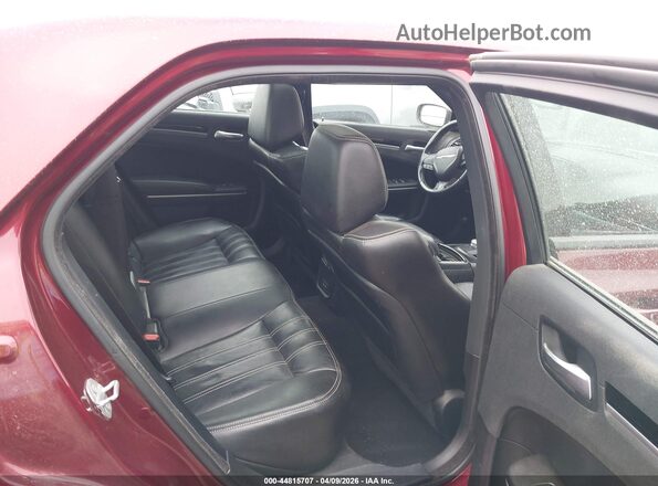 2C3CCABG3MH585490 2021 CHRYSLER 300 Burgundy VIN կոդի պիտակի տեսք