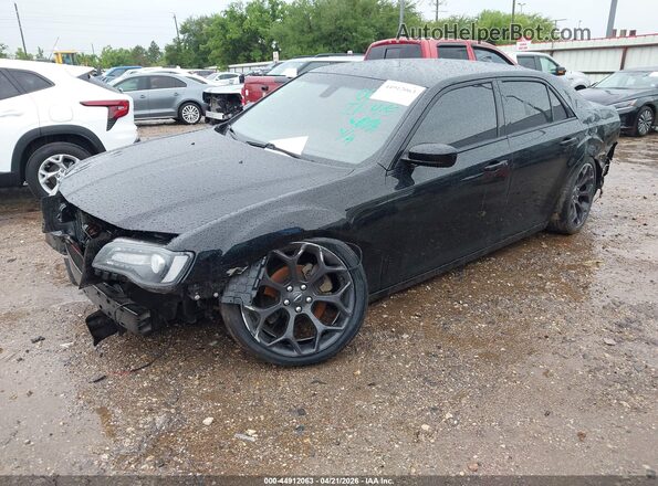 2C3CCABG7KH682687 2019 CHRYSLER 300 Black წინა მარცხენა ხედი სამი მეოთხედიდან