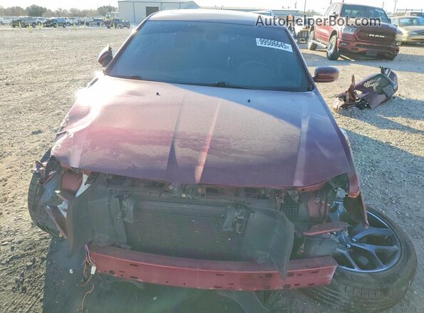 2C3CCABG7MH585461 2021 CHRYSLER 300 Maroon Front view