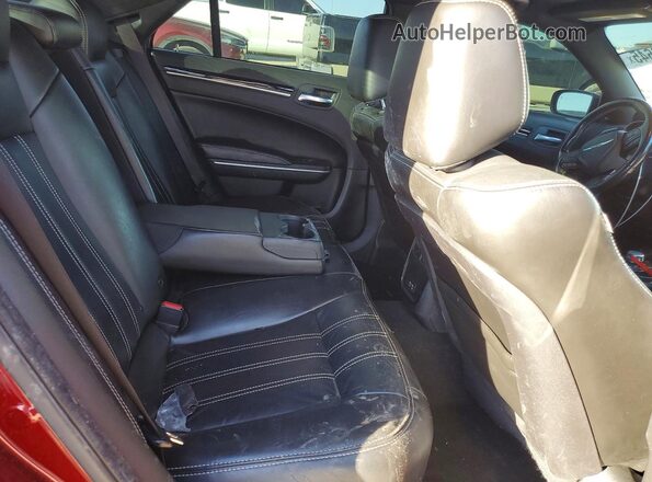 2C3CCABG7MH585461 2021 CHRYSLER 300 Maroon Rear seats view