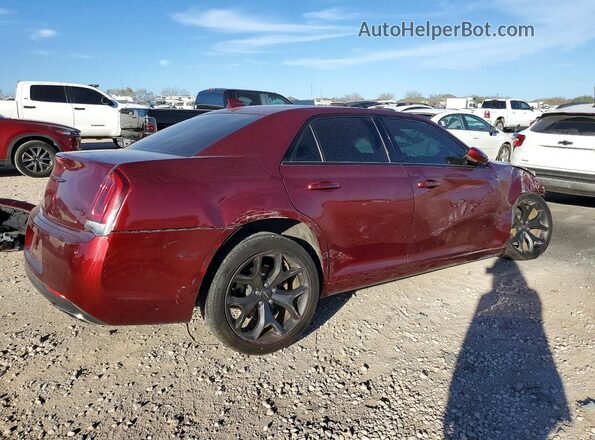 2C3CCABG7MH585461 2021 CHRYSLER 300 Maroon Rear right