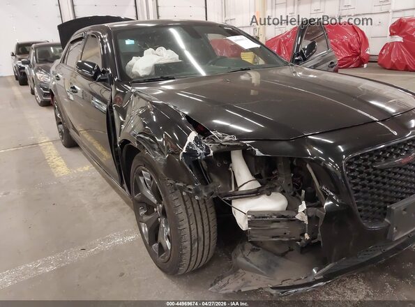 2C3CCABG7NH184431 2022 CHRYSLER 300 Черный Вид спереди