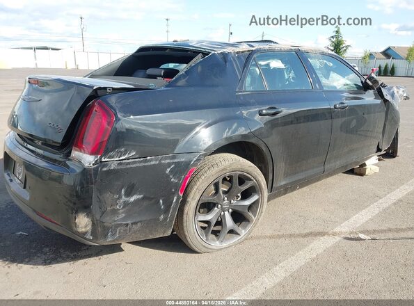 2C3CCABG8MH585419 2021 CHRYSLER 300 Черный Задняя правая четверть